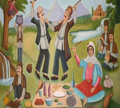  Sizdah Be-dar (Δέκατη τρίτη ημέρα σε εξωτερικούς χώρους)