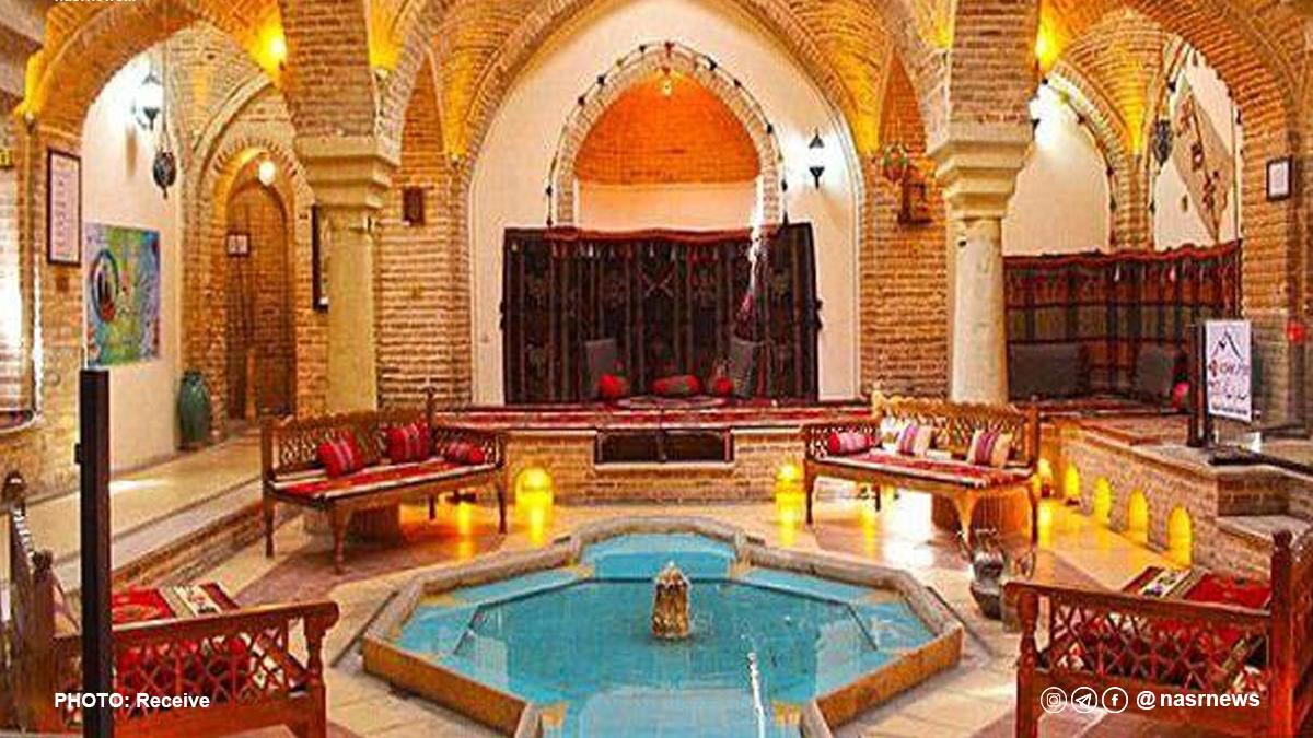 Το Χαμάν Νομπάρ (Hamam Nobar) στην Τεμπρίζ, αποτελεί έναν εντυπωσιακό συνδυασμό γεωμετρικών σχημάτων στο εσωτερικό του σχεδιασμό